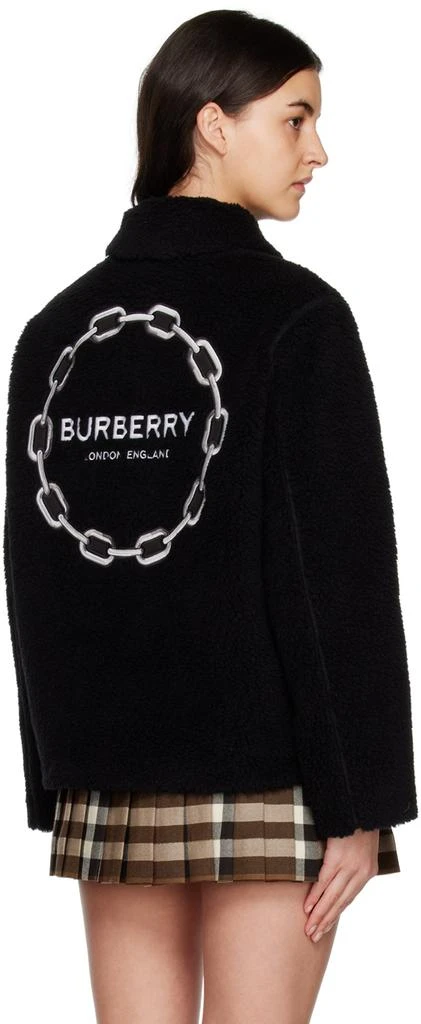 商品Burberry|Black Chain Jacket,价格¥13559,第3张图片详细描述