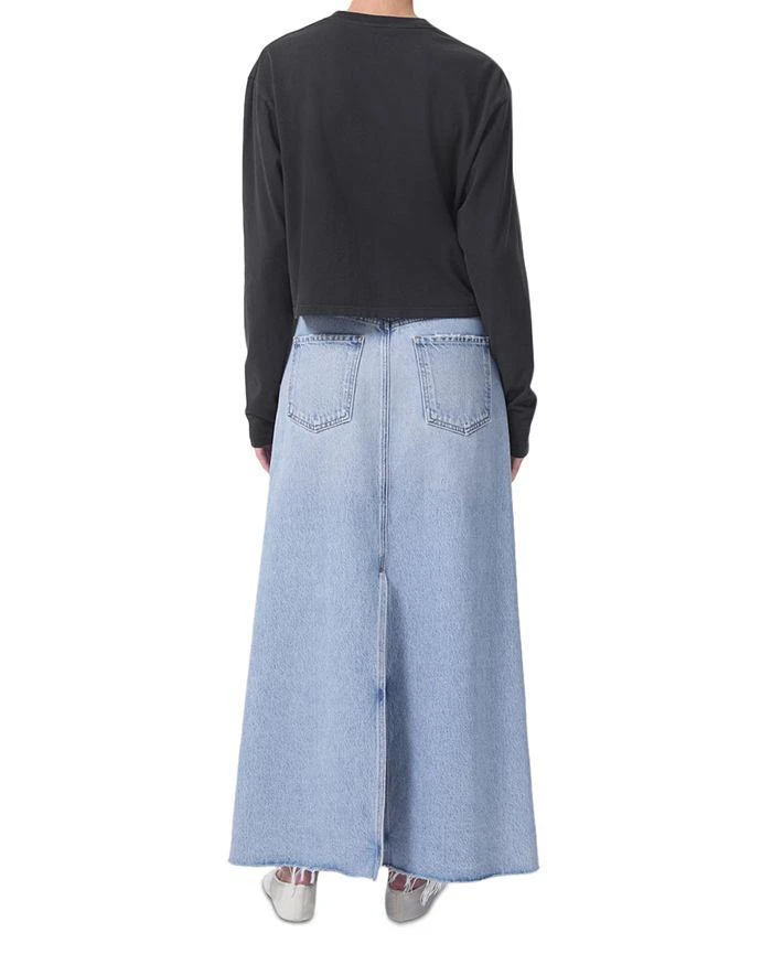 商品AGOLDE|Hilla Denim Maxi Skirt,价格¥648,第2张图片详细描述