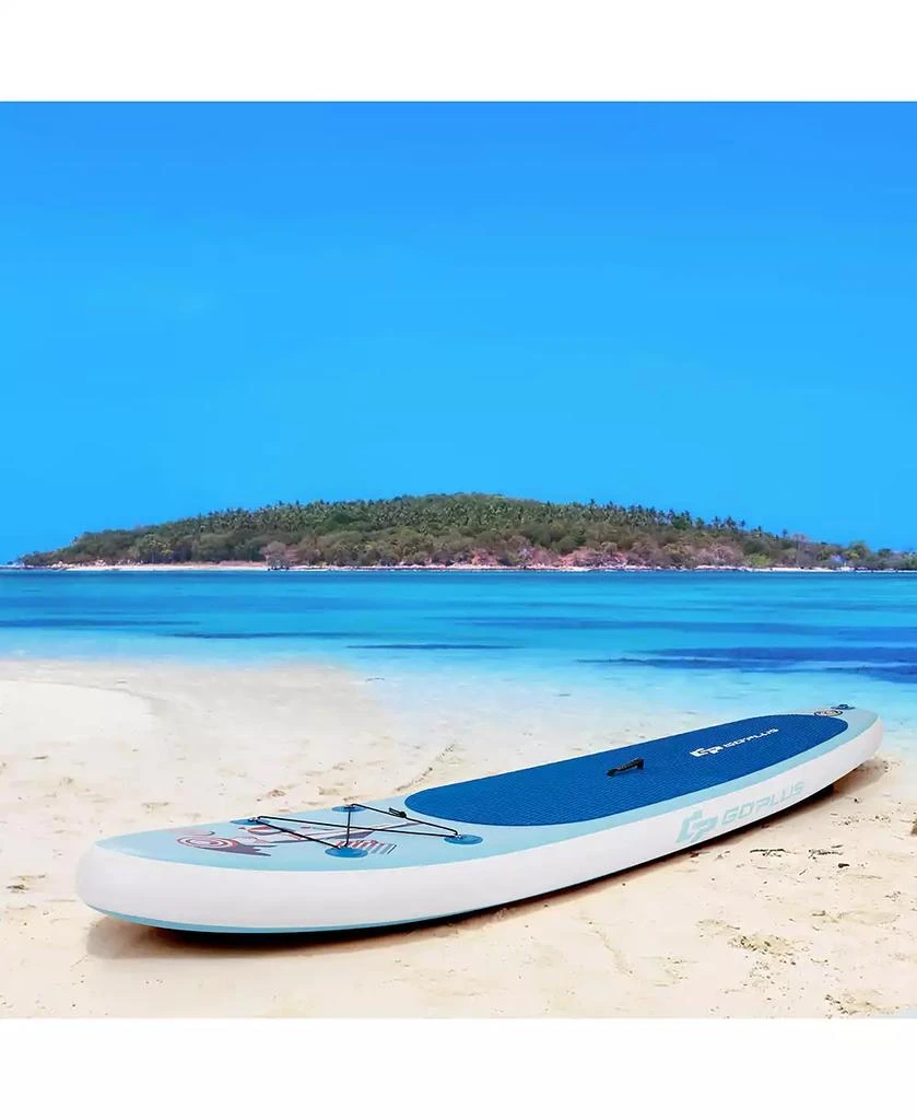 商品Costway|1 pcs 10' Inflatable Stand Up Paddle Board SUP Surfboard,价格¥1094,第5张图片详细描述
