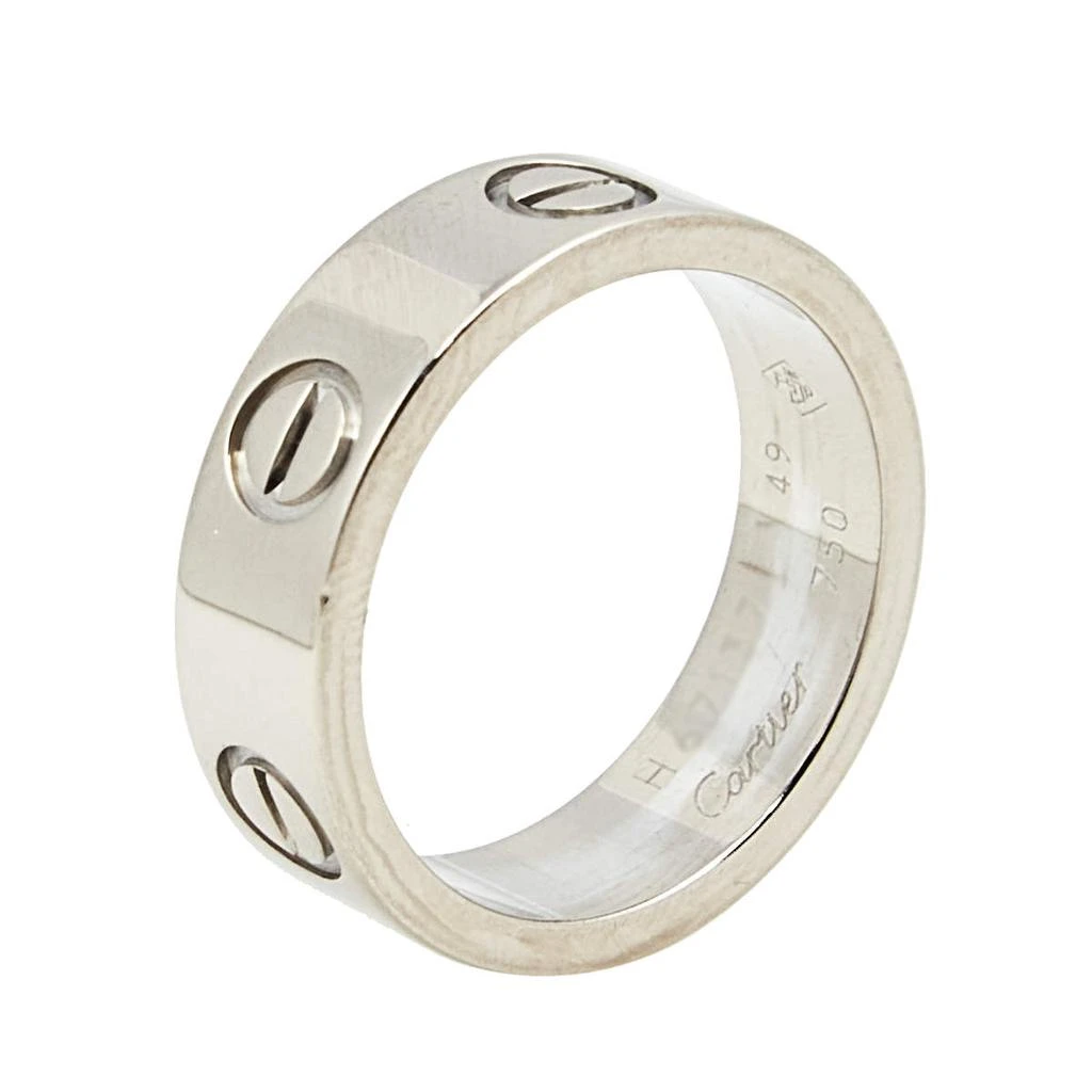 商品[二手商品] Cartier|Cartier Love 18K White Gold Ring Size 49,价格¥7888,第1张图片