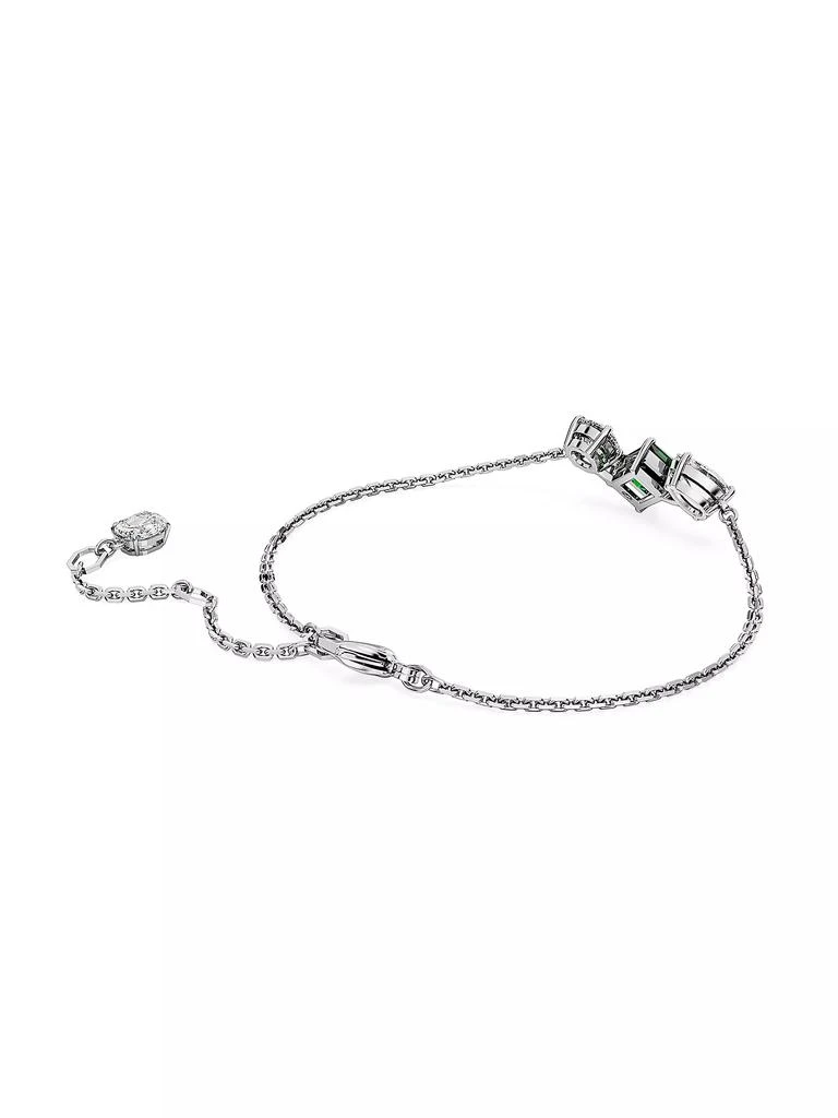 商品Swarovski|Mesmera Rhodium-Plated & Crystal Mixed Cuts Bracelet,价格¥891,第4张图片详细描述