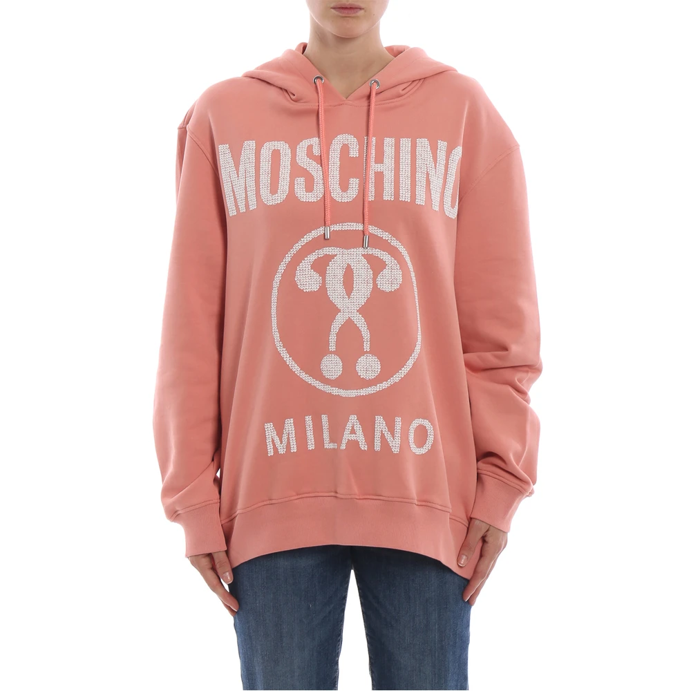 MOSCHINO 莫斯奇诺 女粉色连帽卫衣 17085527-1147 商品