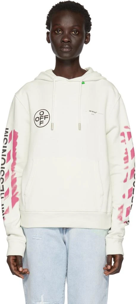 商品Off-White|Off-White Slim Diag Stencil Hoodie,价格¥2684,第1张图片