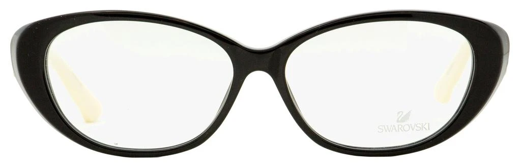 商品Swarovski|Swarovski Women's Day Eyeglasses SK5083 01B Black/Ivory 54mm,价格¥388,第2张图片详细描述