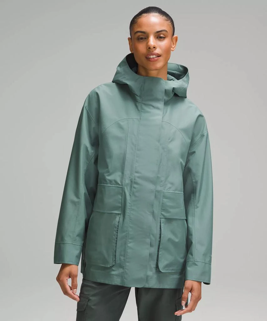 商品Lululemon|Oversized Hooded Rain Jacket,价格¥1282,第1张图片