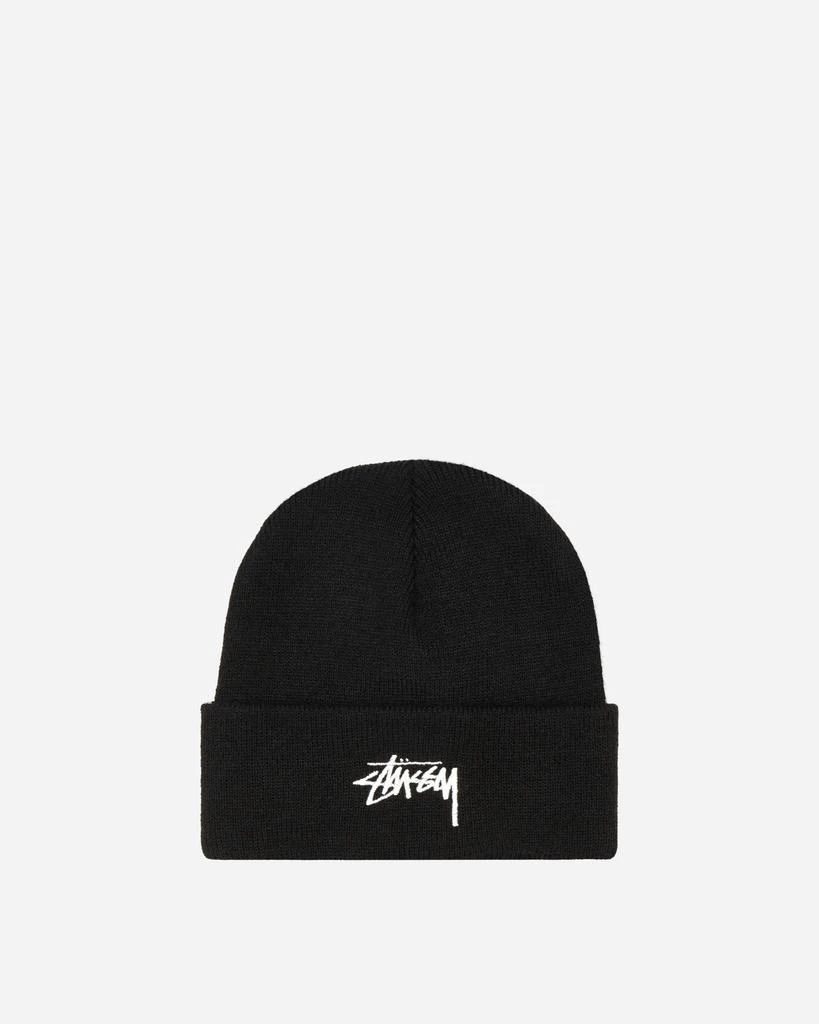商品STUSSY|Stock Cuff Beanie Black,价格¥358,第1张图片
