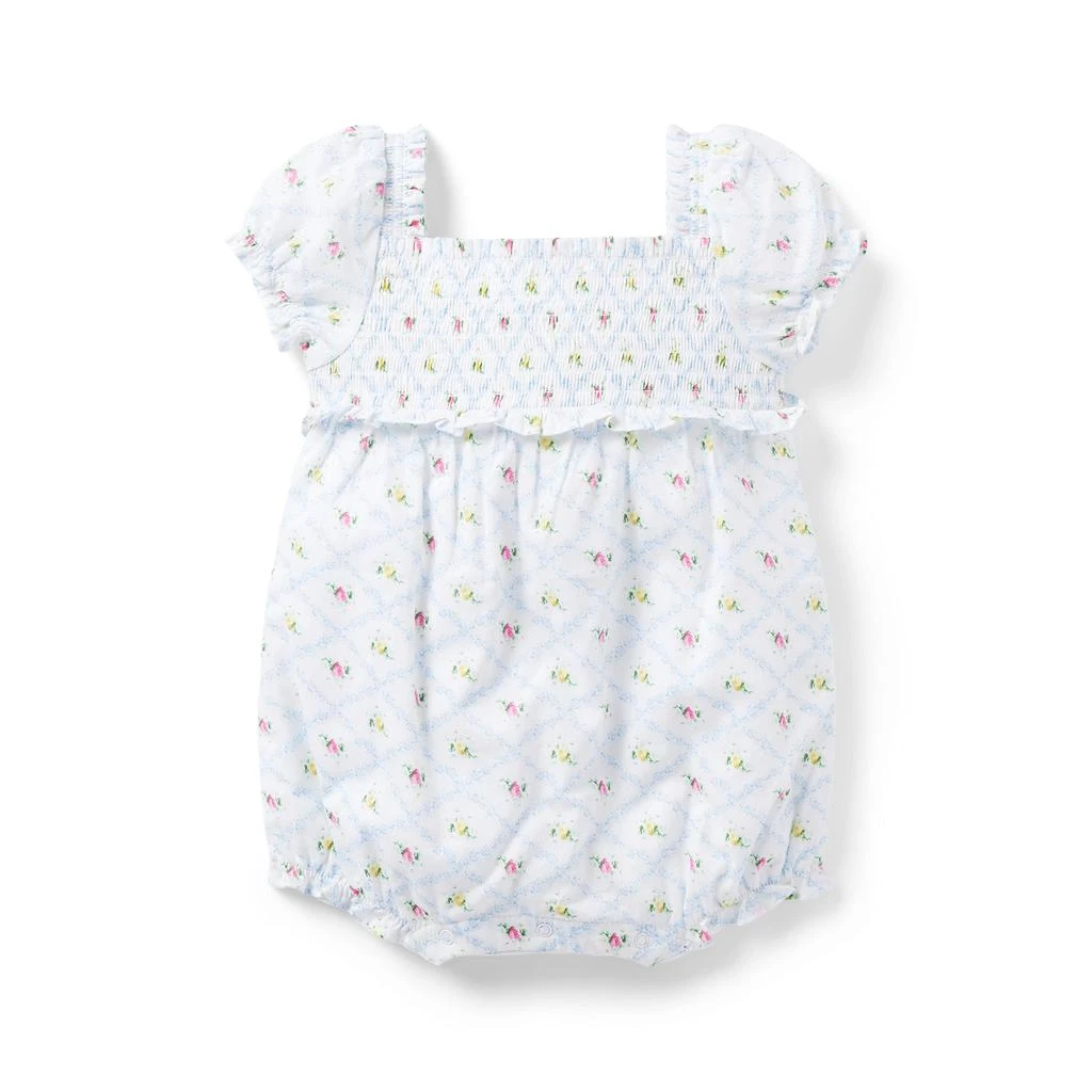 商品Janie and Jack|Floral Smocked Bubble (Infant),价格¥411,第1张图片