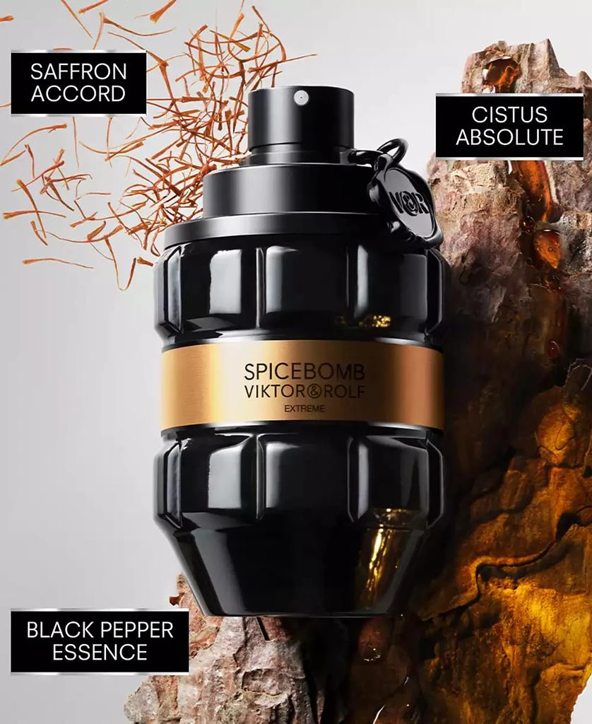 商品Viktor & Rolf|Spicebomb Extreme Eau de Parfum Spray, 3.04-oz.,价格¥809,第2张图片详细描述