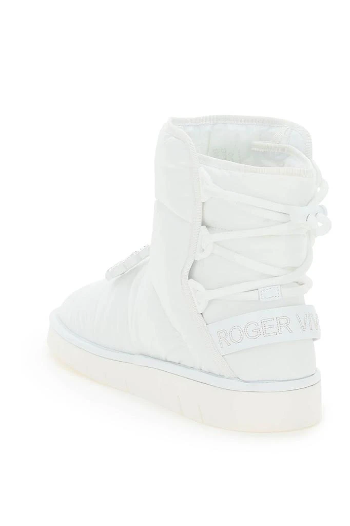 商品Roger Vivier|Roger vivier viv' winter puffy boots with strass buckle,价格¥7498,第3张图片详细描述