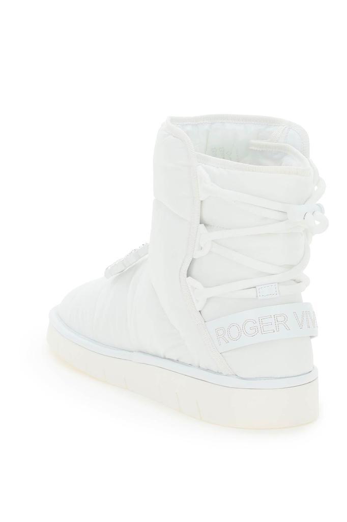 商品Roger Vivier|Roger vivier viv' winter puffy boots with strass buckle,价格¥7517,第5张图片详细描述