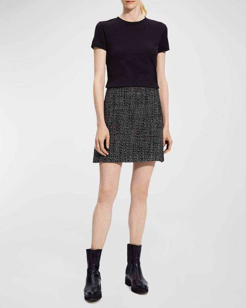 商品Theory|Tweed Mini Skirt,价格¥2045,第5张图片详细描述