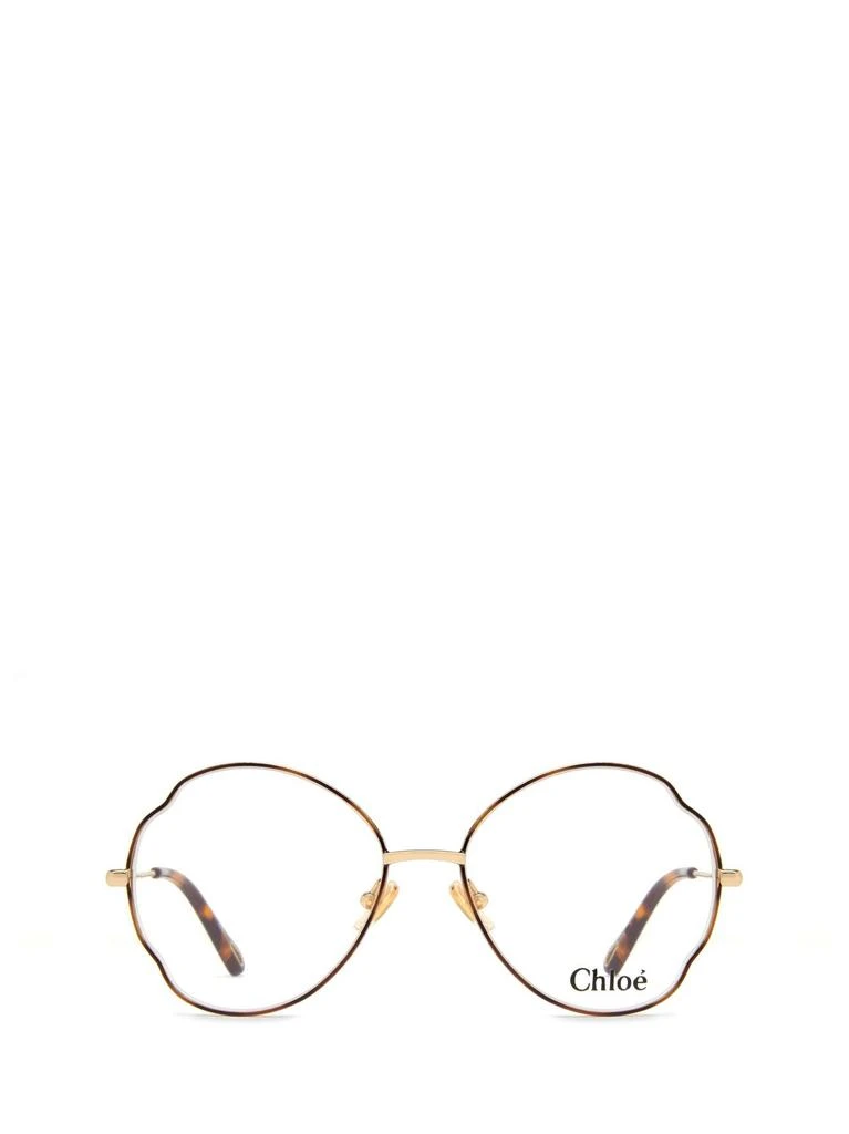 商品Chloé|Chloé Eyewear Round Frame Glasses,价格¥2024,第1张图片