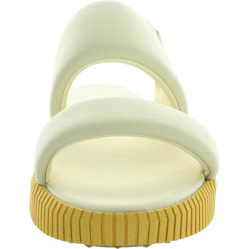 商品SOREL|Sorel Womens Ona Streetworks Go-To Two Tone Faux Leather Slingback Sandals,价格¥471,第3张图片详细描述