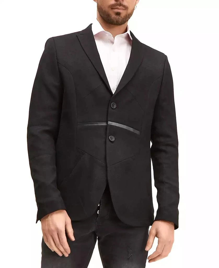 商品RON TOMSON|Men's Modern Lightweight Geometric Sport Coat,价格¥1780,第1张图片