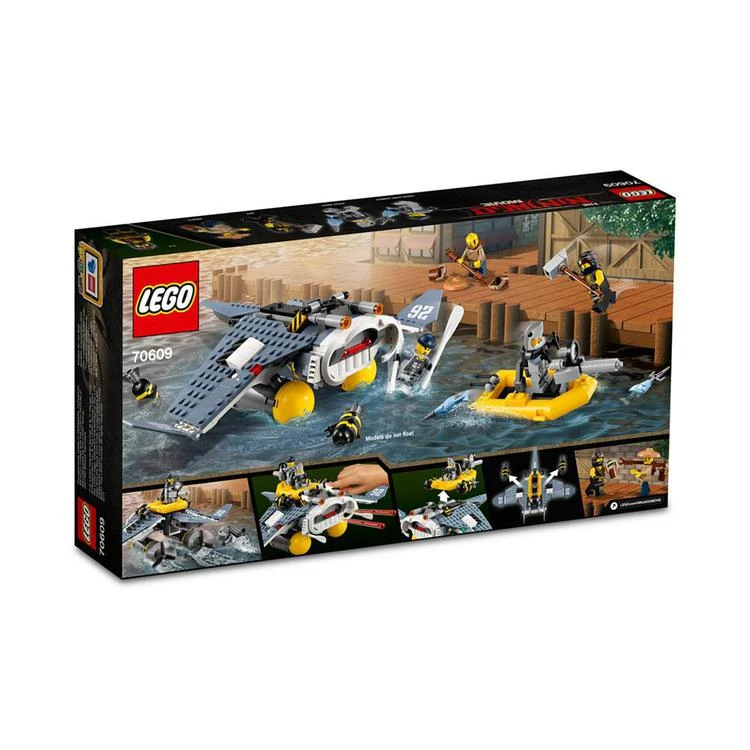 商品LEGO|341-Pc. Ninjago Manta Ray Bomber Set,价格¥224,第3张图片详细描述