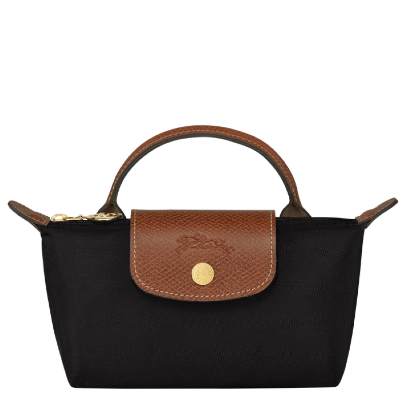 商品Longchamp|珑骧 LE PLIAGE ORIGINAL 黑色短柄饺子包手提包 34175089001,价格¥688,第1张图片