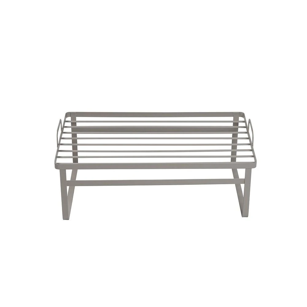 商品Honey Can Do|Stackable Cabinet Shelf Helpers, Set of 2,价格¥187,第3张图片详细描述