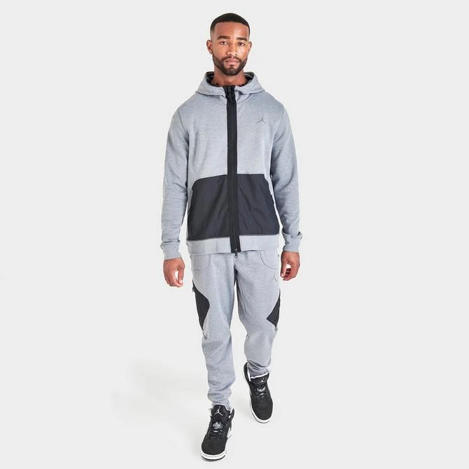 商品Jordan|Men's Jordan Air Dri-FIT Fleece Full-Zip Hoodie,价格¥299,第2张图片详细描述