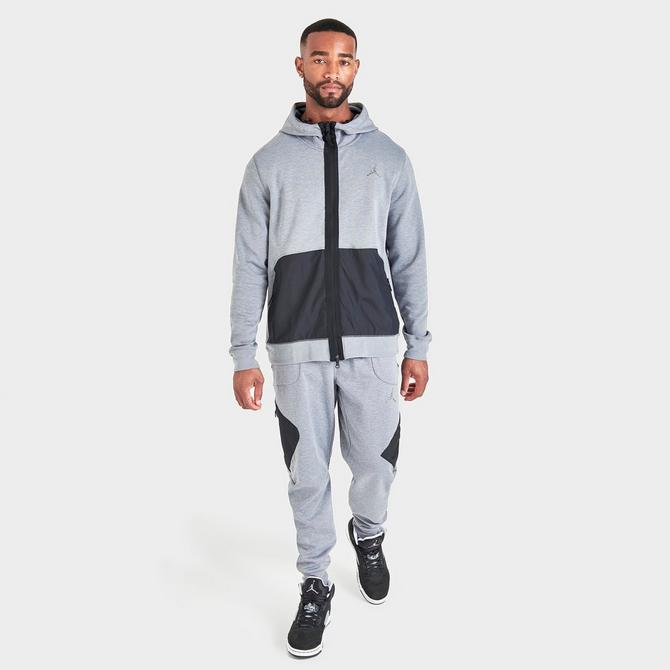 商品Jordan|Men's Jordan Air Dri-FIT Fleece Full-Zip Hoodie,价格¥728,第4张图片详细描述