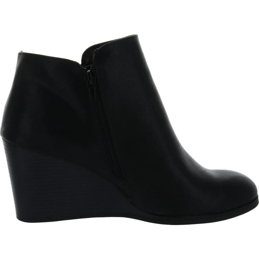商品Style & Co|Style & Co. Womens Wynonaa Faux Leather Heel Booties,价格¥92,第5张图片详细描述