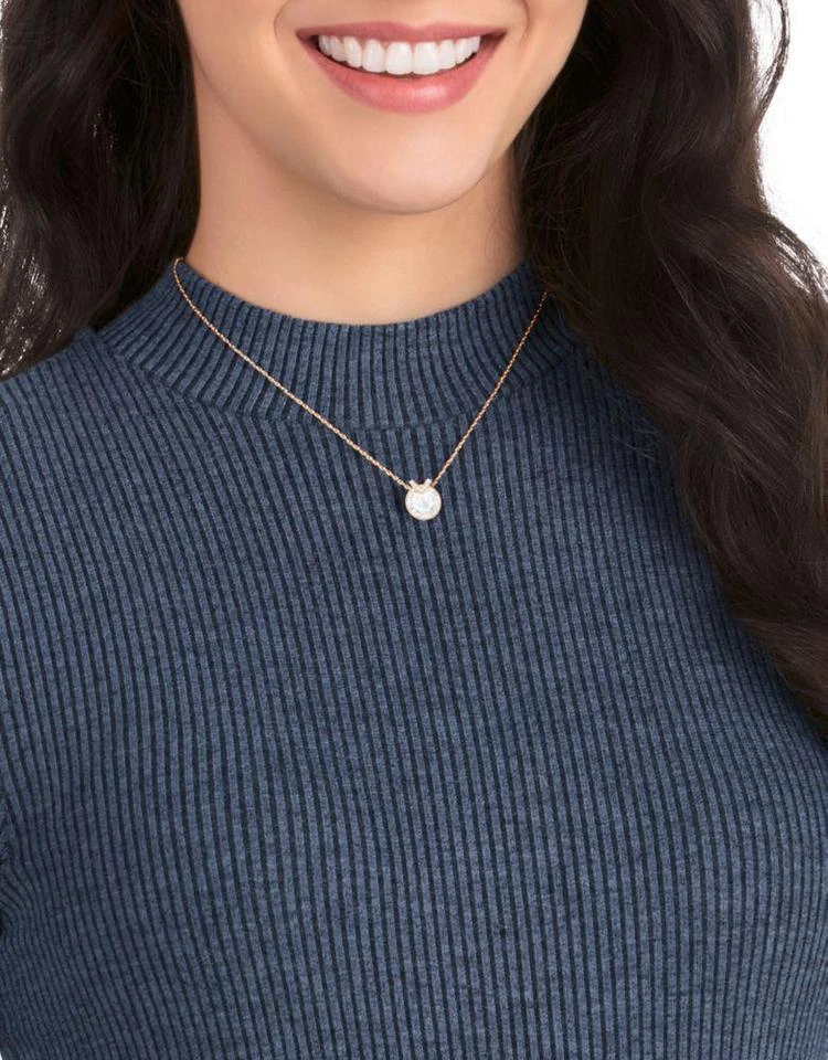 商品Swarovski|Bella Crystal Round Pendant Necklace,价格¥338,第4张图片详细描述