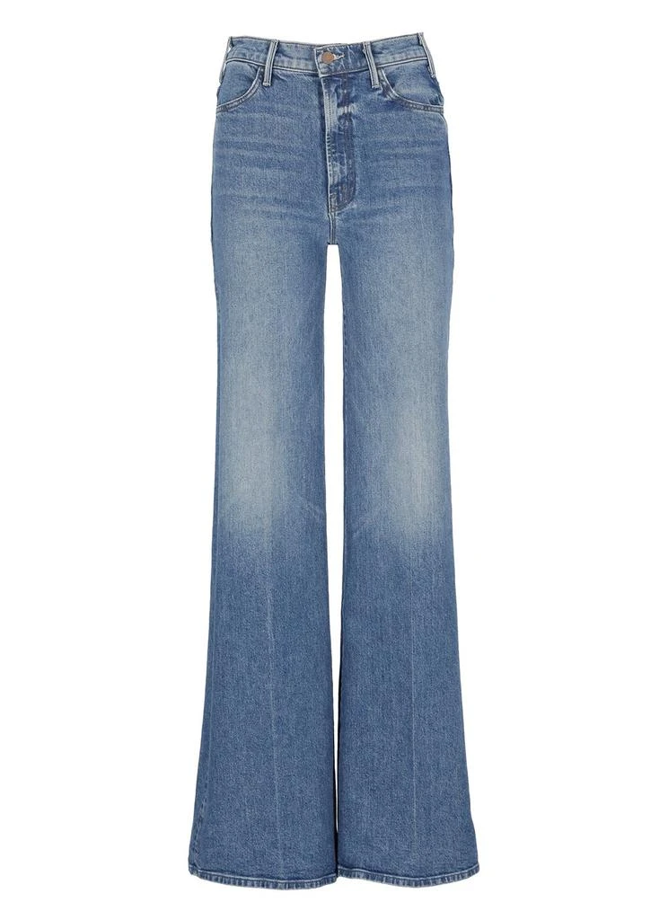 商品MOTHER|Mother Button Detailed Wide-Leg Jeans,价格¥2862,第1张图片