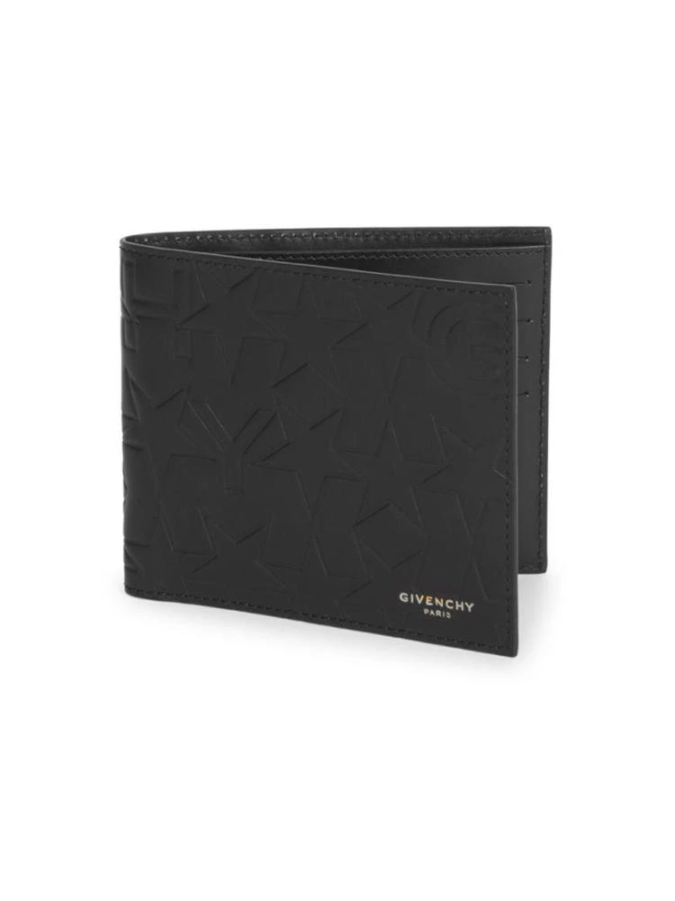 商品Givenchy|Star Motif   Leather Bi-Fold 皮夹,价格¥1975,第1张图片