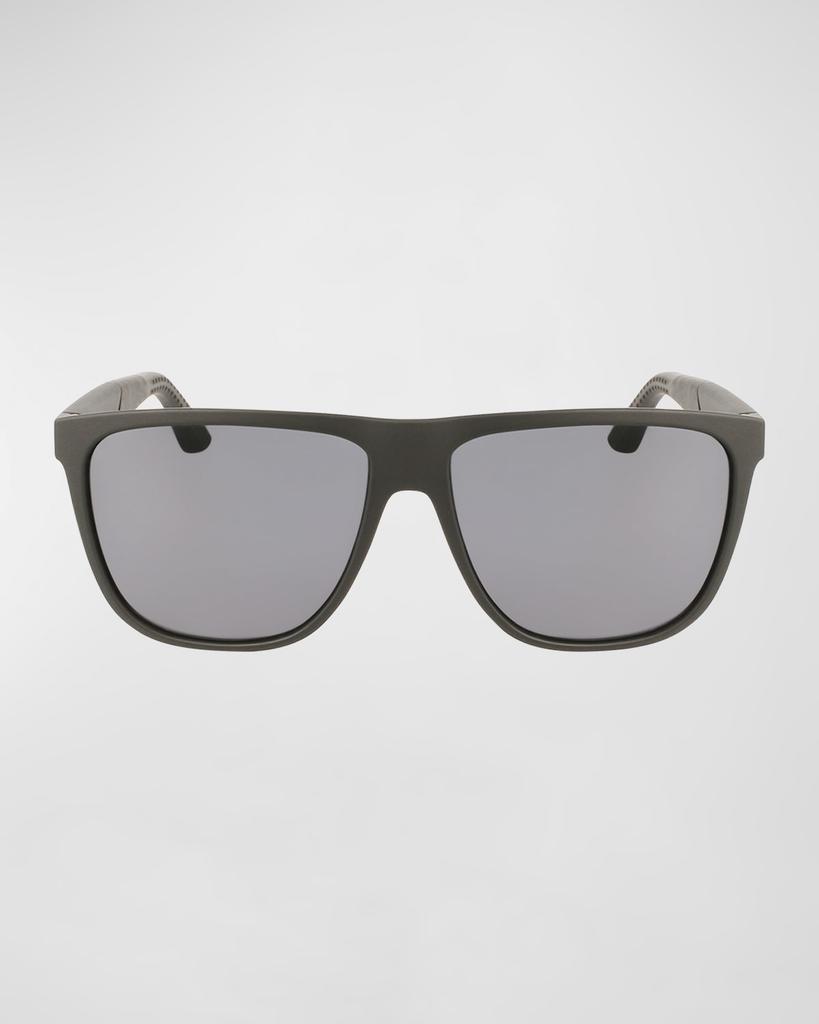 Men's Gancini Flat-Top Navigator Sunglasses商品第3张图片规格展示