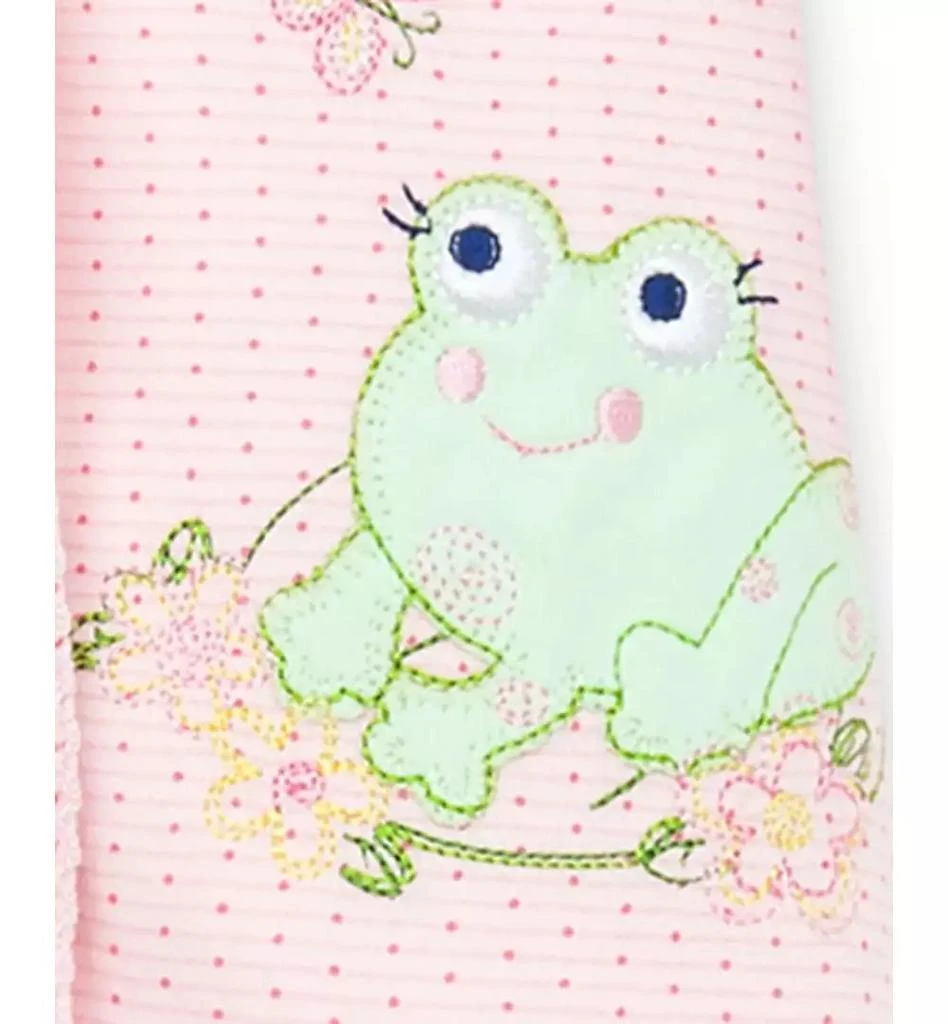 商品Little Me|Baby Frogs Snap Up Footed Cotton Coverall,价格¥97,第2张图片详细描述