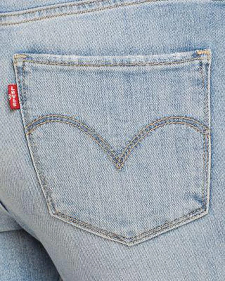 商品Levi's|721 High Rise Skinny Jeans in Worn and Torn,价格¥262,第5张图片详细描述