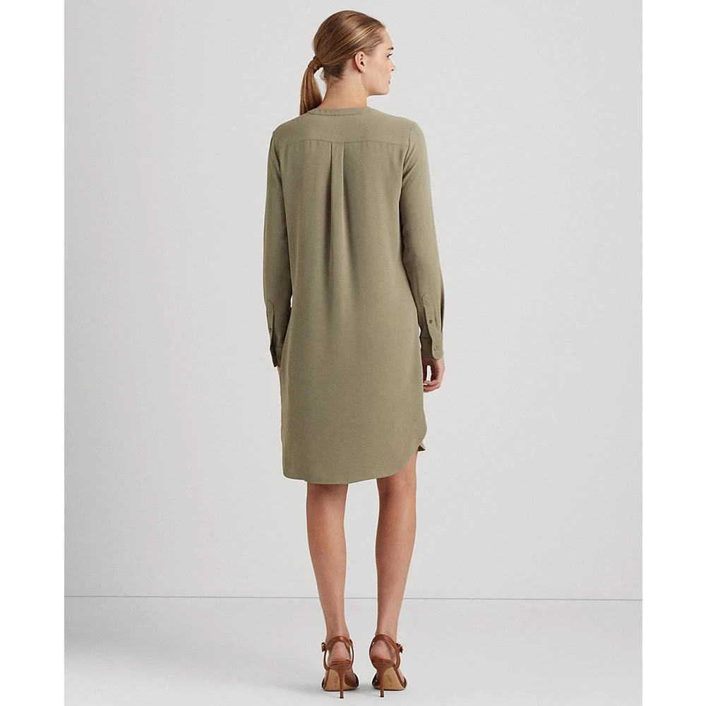 商品Ralph Lauren|Georgette Long-Sleeve Dress,价格¥298,第2张图片详细描述