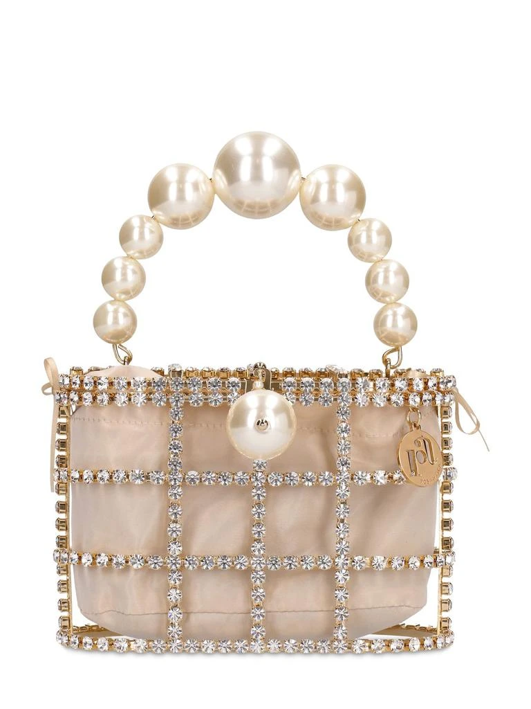 商品ROSANTICA|Holli Crystal & Pearl Box Top Handle Bag,价格¥5719,第1张图片