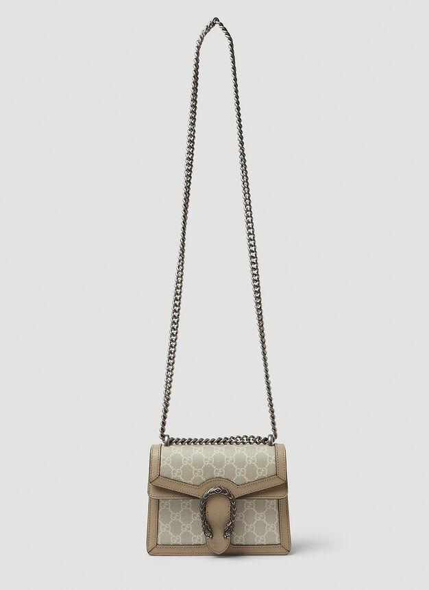 商品Gucci|Dionysus Mini Shoulder Bag in Cream,价格¥15882,第1张图片
