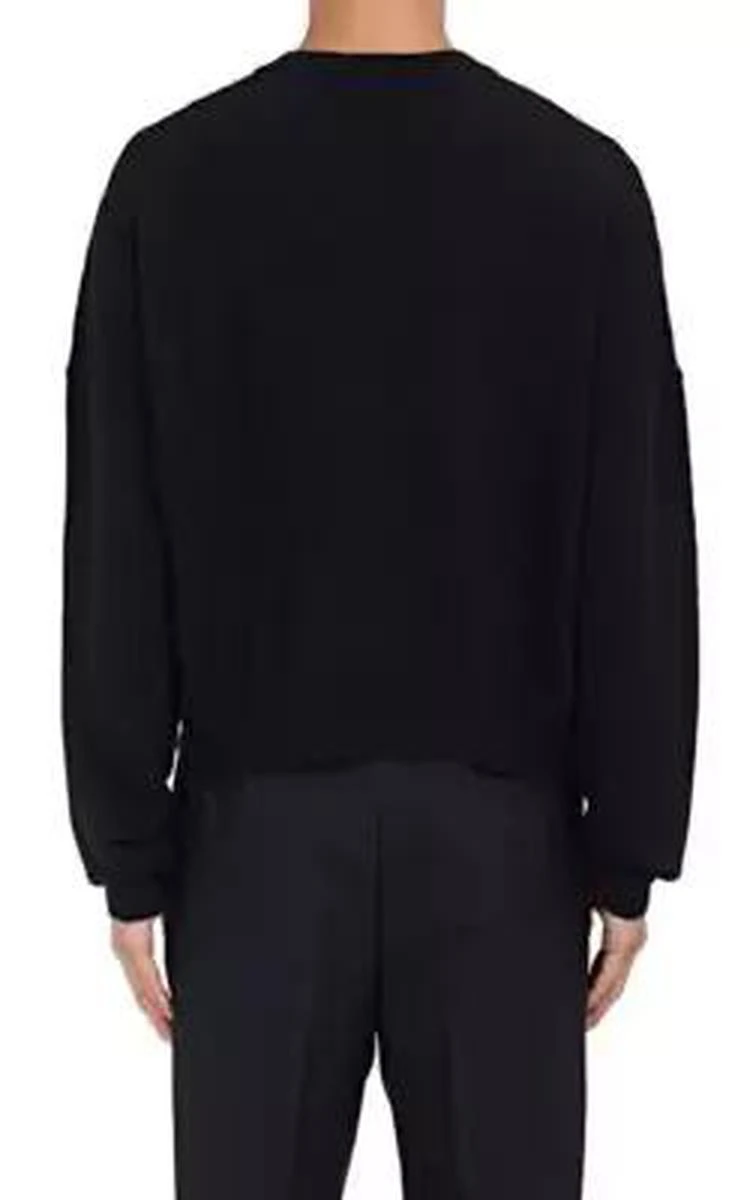 商品Lanvin|Patch-Appliquéd Wool Sweater,价格¥5540,第3张图片详细描述