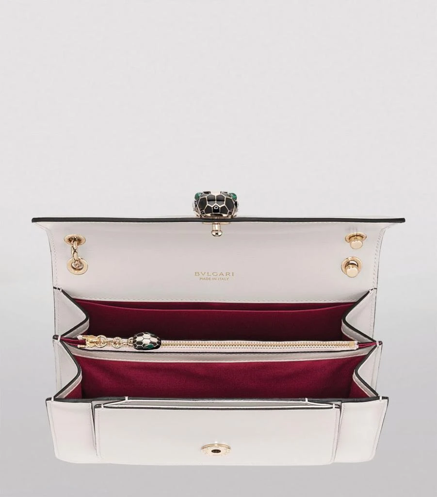 商品BVLGARI|Leather Serpenti Forever Shoulder Bag,价格¥32165,第5张图片详细描述