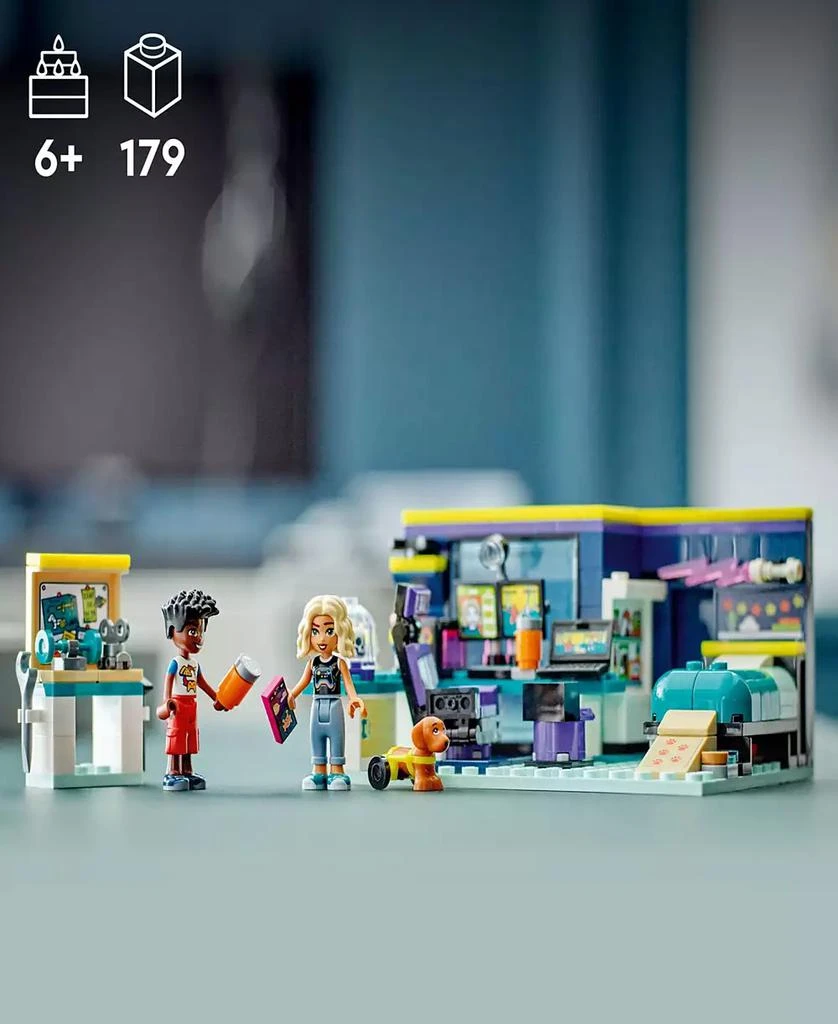 商品LEGO|Friends Nova's Room 41755 Toy Building Set with Nova, Zac and Dog Figures,价格¥149,第4张图片详细描述