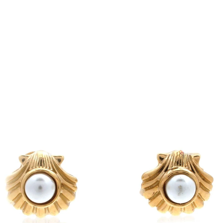 商品PANDORA|Ladies Sterling Silver Disney The Little Mermaid Seashell Stud Earrings,价格¥314,第1张图片