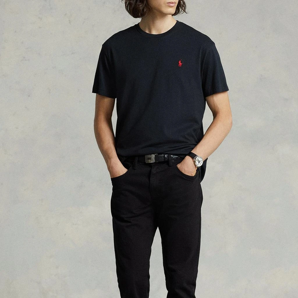 商品Ralph Lauren|Polo Ralph Lauren Cotton-Jersey Custom T-Shirt,价格¥560,第4张图片详细描述