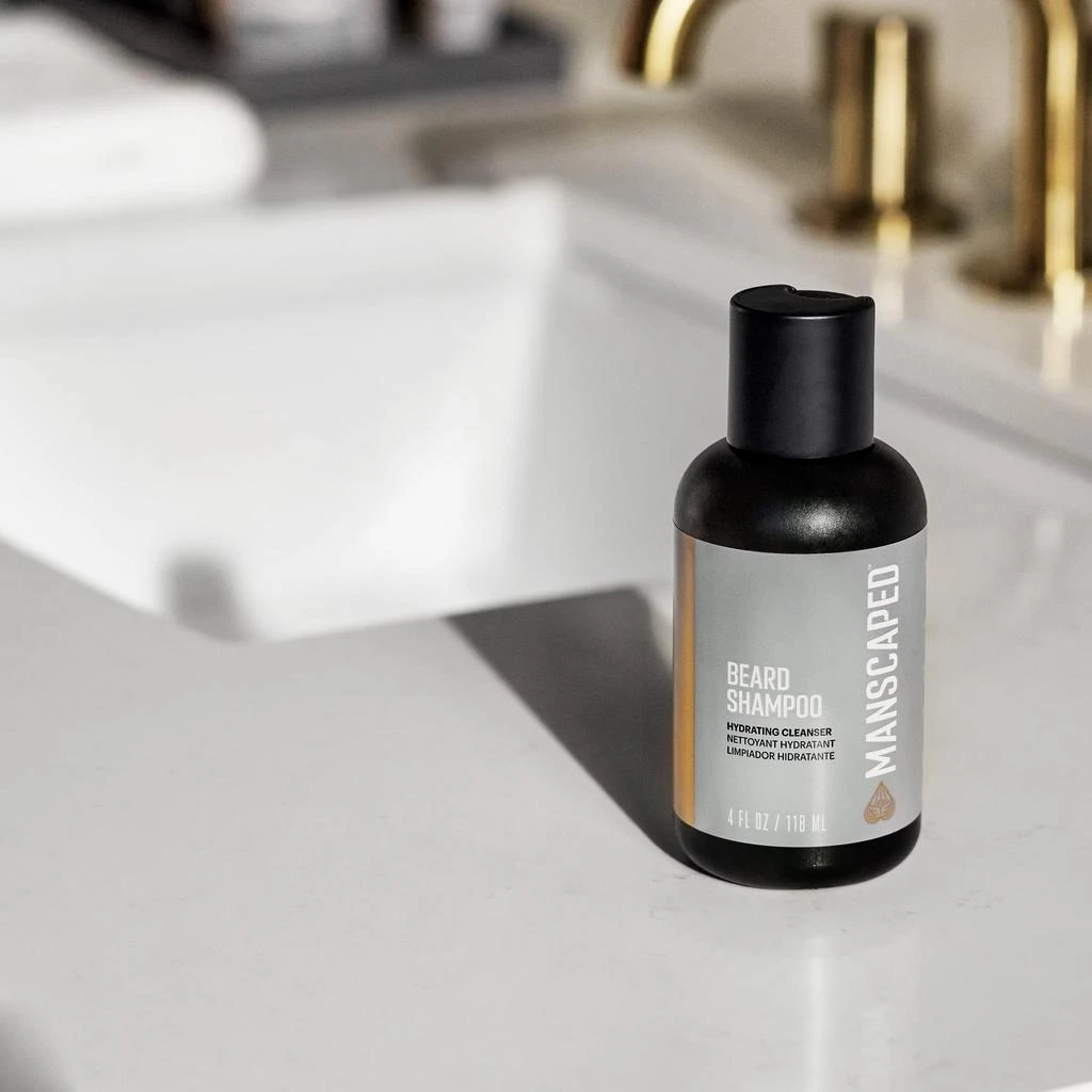 MANSCAPED® The Beard Hedger® Advanced Kit Includes Our Premium Precision Beard & Mustache Trimmer, Hydrating Shampoo, Softening Conditioner, Moisturizing Oil & Facial Hair Comb 商品