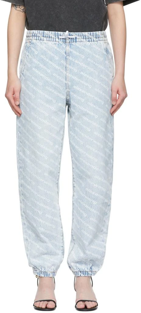 商品Alexander Wang|Blue Jogger Jeans,价格¥2054,第1张图片