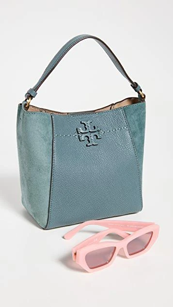 商品Tory Burch|McGraw Small Bucket Bag,价格¥2643,第2张图片详细描述