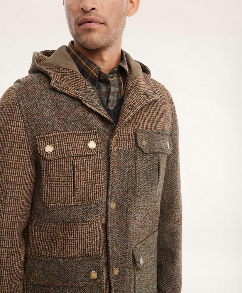 Harris Tweed Fun Walking Coat商品第4张图片规格展示