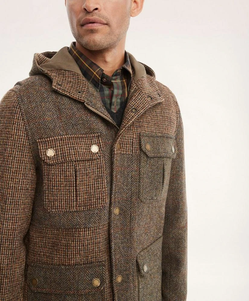 商品Brooks Brothers|Harris Tweed Fun Walking Coat,价格¥3258,第4张图片详细描述