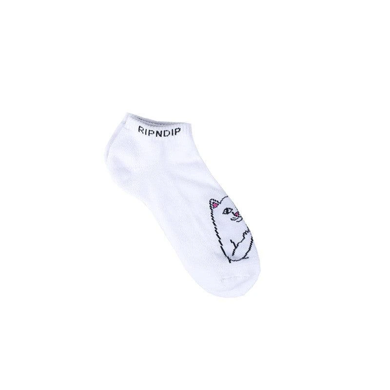 商品RIPNDIP|Lord Nermal Ankle Socks (White),价格¥54,第1张图片