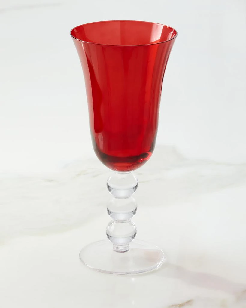 商品Neiman Marcus|Red Glass Goblets, Set of 4,价格¥380,第2张图片详细描述