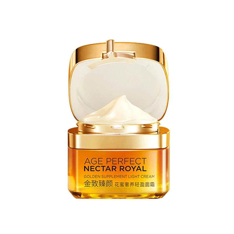 商品[国内直发] L'Oreal Paris|L'OREAL 欧莱雅金致臻颜小蜜罐面霜滋润面霜50ml,价格¥255,第1张图片