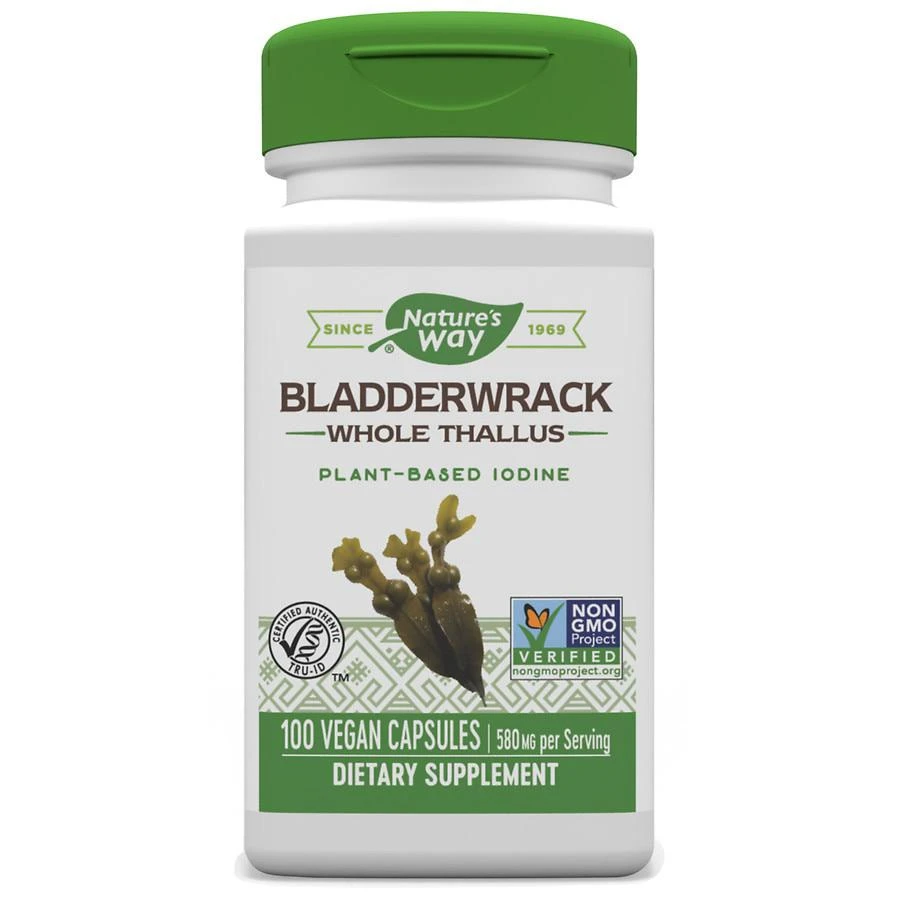 商品Nature's Way|Bladderwrack 580 mg Vegan Capsules,价格¥100,第1张图片