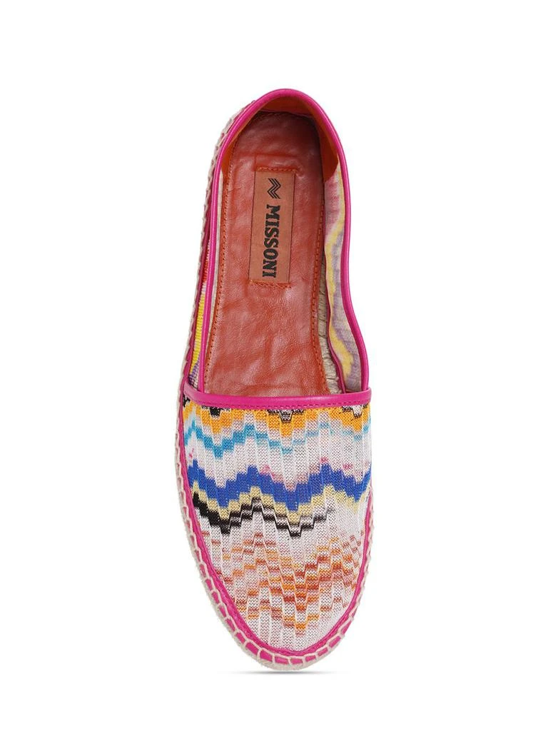 商品Missoni|10mm Printed Canvas Espadrilles,价格¥1307,第5张图片详细描述