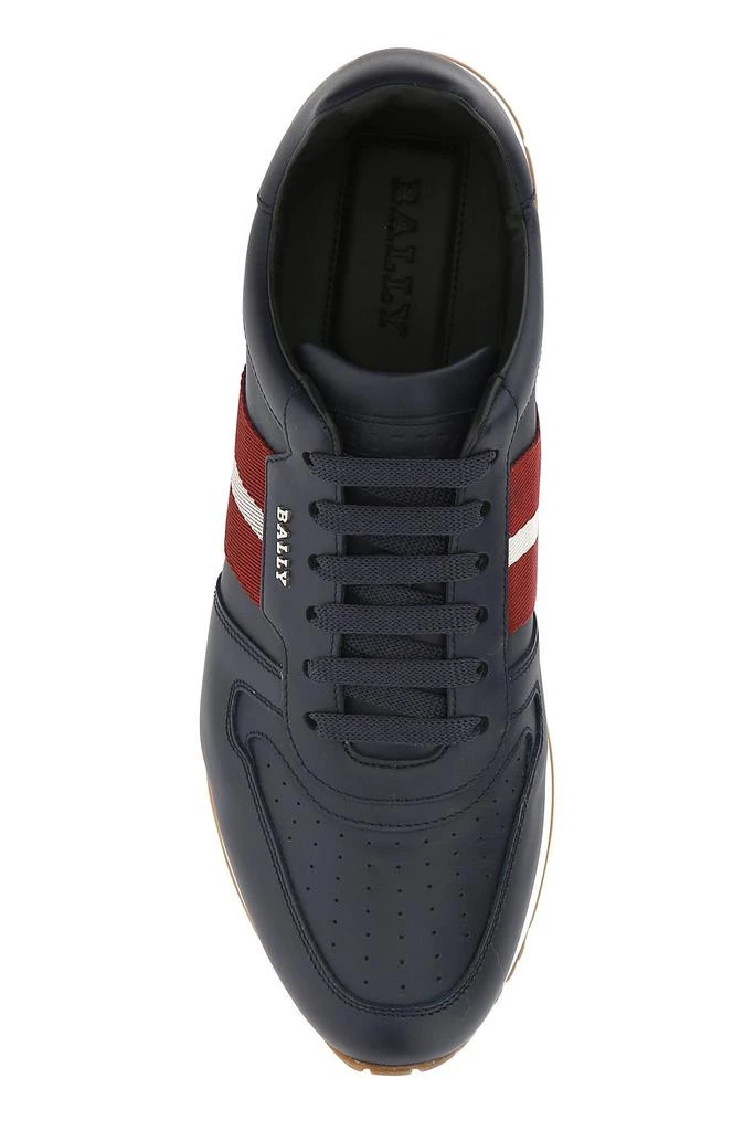 商品Bally|Blue leather Astel sneakers,价格¥5809,第3张图片详细描述