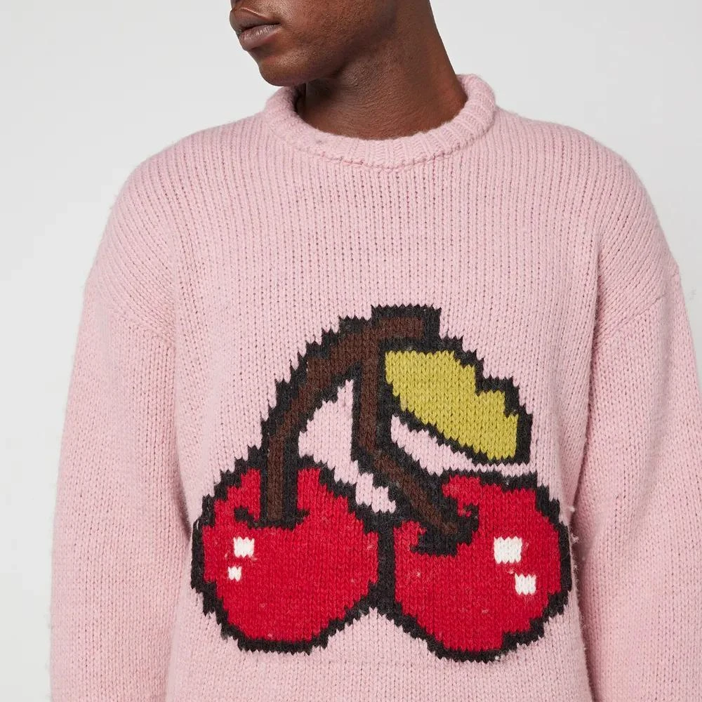 商品Our Legacy|Our Legacy Sonar Cherry Motif Knit Jumper,价格¥2288,第4张图片详细描述